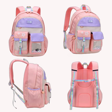 Cargar imagen en el visor de la galería, Morral Bolsillos escarcha y estrellas  46cm - 77095
