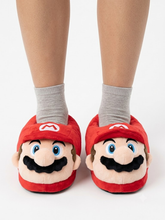 Cargar imagen en el visor de la galería, Pantuflas Mario &amp; Luigi Juvenil/Adulto - 117374
