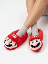 Cargar imagen en el visor de la galería, Pantuflas Mario &amp; Luigi Juvenil/Adulto - 117374
