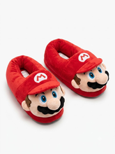 Cargar imagen en el visor de la galería, Pantuflas Mario &amp; Luigi Juvenil/Adulto - 117374
