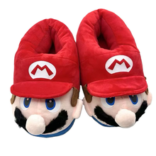 Cargar imagen en el visor de la galería, Pantuflas Mario &amp; Luigi Juvenil/Adulto - 117374
