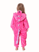 Cargar imagen en el visor de la galería, Enterizo Dinosaurio Fucsia - 117532
