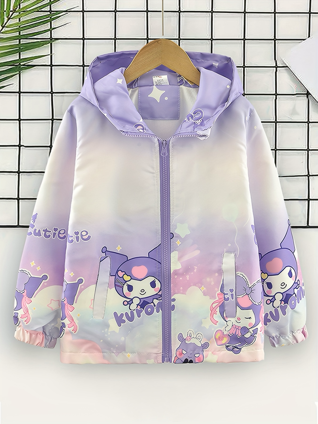 Chaqueta Impermeable con capucha Kuromi - 116347