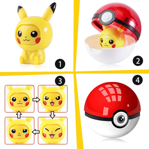 Muñecos Pokebolas Set de 6 - 116439