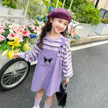 Cargar imagen en el visor de la galería, Vestido Kuromi Tipo Jumper - 116998
