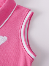 Cargar imagen en el visor de la galería, Vestido Chemise Fucsia sin mangas - 117375
