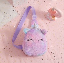 Cargar imagen en el visor de la galería, Morral Unicornio Peluche 16cm - 115940
