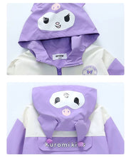 Cargar imagen en el visor de la galería, Chaqueta Kuromi Impermeable - 116089
