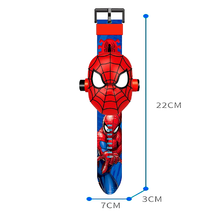 Cargar imagen en el visor de la galería, Reloj Proyector Spiderman - 114330
