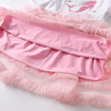 Cargar imagen en el visor de la galería, Vestido Vikita manga larga Sirena falda rosada  - 114973
