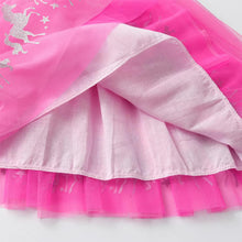 Cargar imagen en el visor de la galería, Vestido Vikita Unicornio falda Fucsia - 115819
