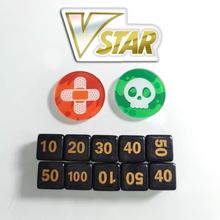 Cargar imagen en el visor de la galería, Set de Dados  Pokemon con accesorios 15pcs - 116913
