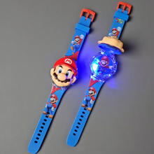 Cargar imagen en el visor de la galería, Reloj Mario con luz y sonido - 117342
