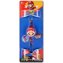 Cargar imagen en el visor de la galería, Reloj Mario con luz y sonido - 117342
