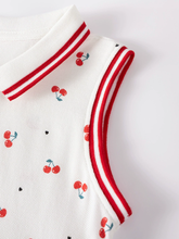 Cargar imagen en el visor de la galería, Vestido Chemise Cerezas sin mangas - 117375
