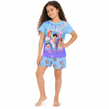 Cargar imagen en el visor de la galería, Pijama K-pop Franela y Short - 117376
