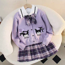 Cargar imagen en el visor de la galería, Conjunto Kuromi 3 piezas - 116352
