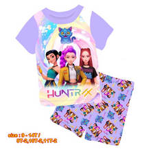 Cargar imagen en el visor de la galería, Pijama K-pop Franela y Short - 117376
