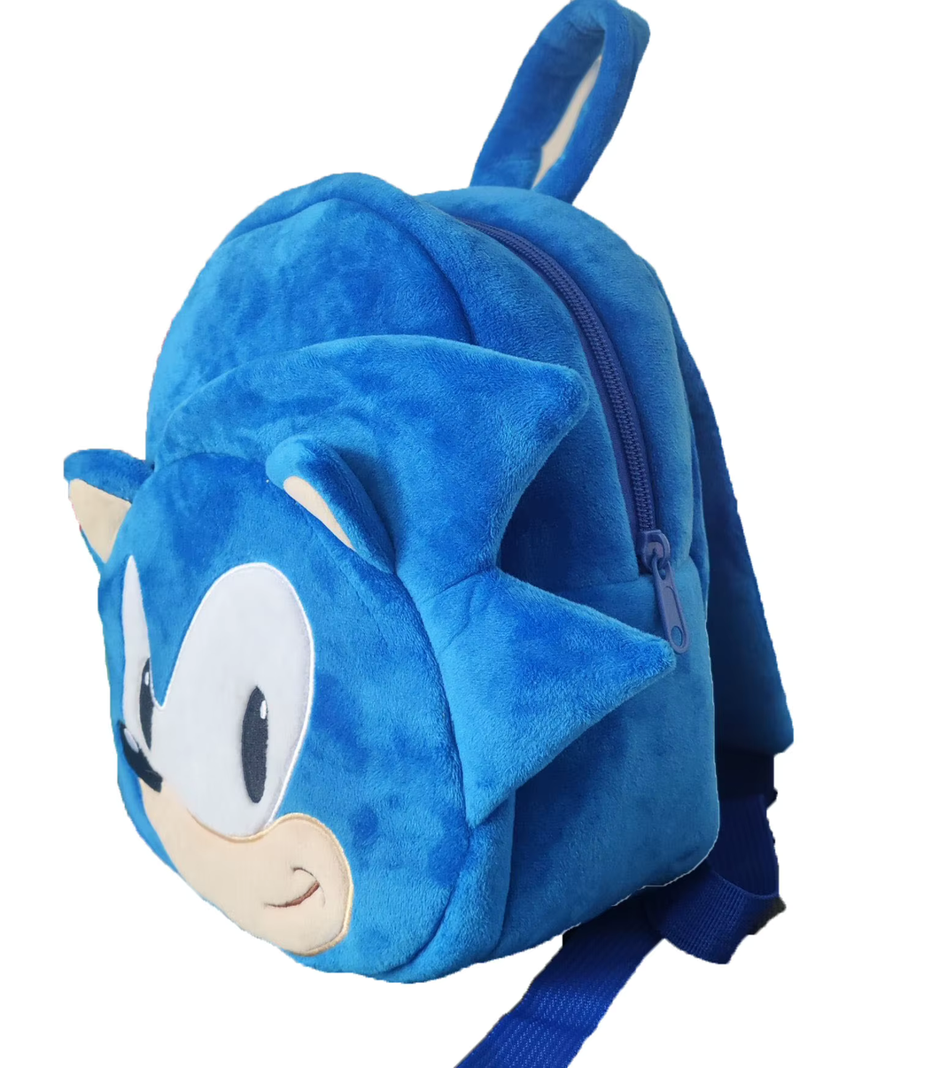 Morral Sonic Peluche Rostro- 116447