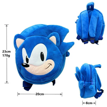 Cargar imagen en el visor de la galería, Morral Sonic Peluche Rostro- 116447
