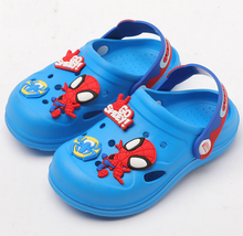 Cargar imagen en el visor de la galería, Cholas tipo Crocs Spiderman - 117230
