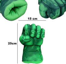 Cargar imagen en el visor de la galería, Guantes Hulk Peluche Par - 116449
