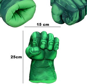 Guantes Hulk Peluche Par - 116449