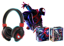 Cargar imagen en el visor de la galería, Audífonos Spiderman Bluetooth Inalámbricos Negro - 116713
