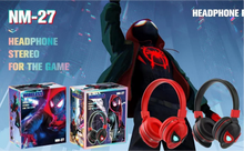 Cargar imagen en el visor de la galería, Audífonos Spiderman Bluetooth Inalámbricos Negro - 116713
