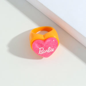 Anillos Plasticos Barbie - 114865