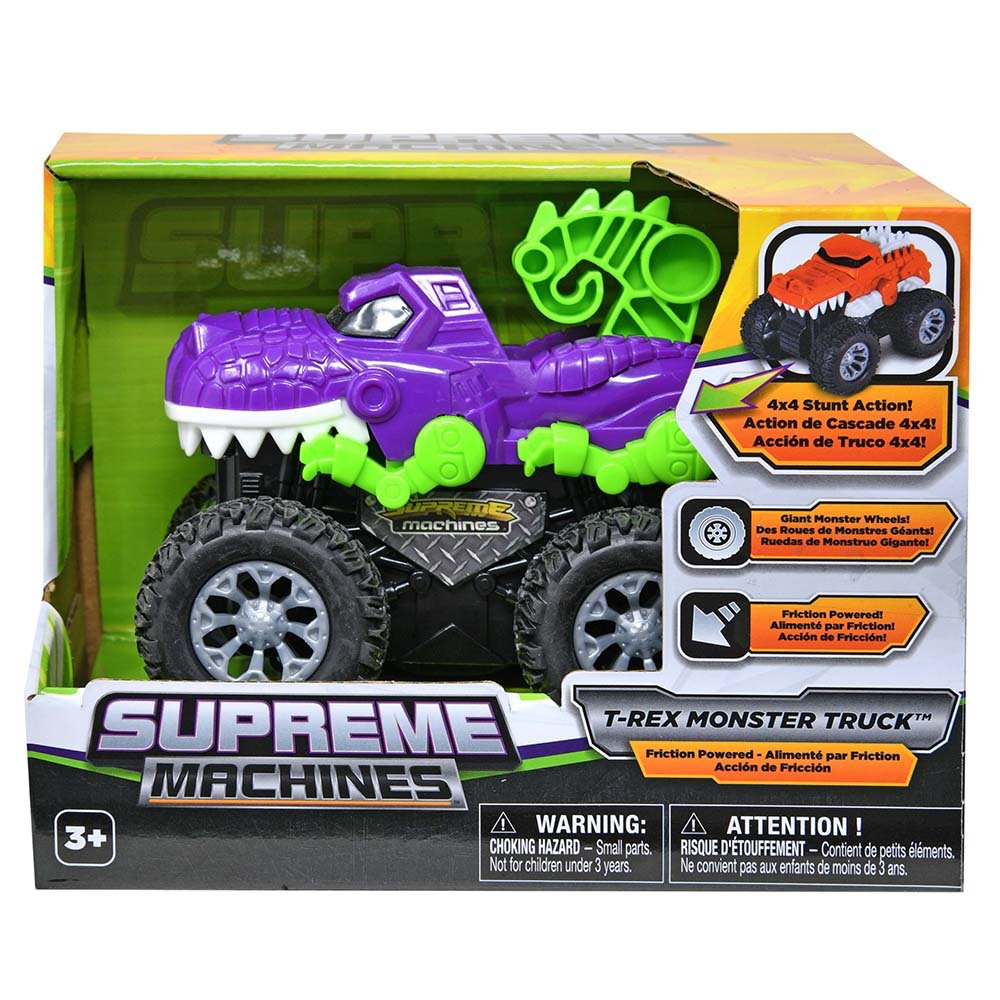 Vehículo Supreme Machine -  Monster Trucks con Fricción - 116773