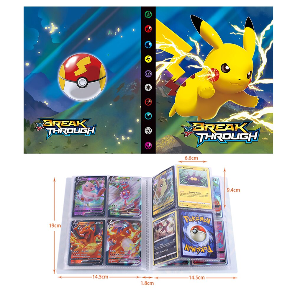 Alban Plastico de Tarjetas  Pokemon 30 paginas - 116914
