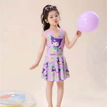 Cargar imagen en el visor de la galería, Vestido Traje de Baño Kuromi - 116890
