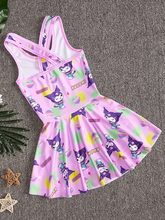 Cargar imagen en el visor de la galería, Vestido Traje de Baño Kuromi - 116890
