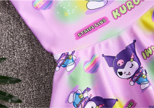 Cargar imagen en el visor de la galería, Vestido Traje de Baño Kuromi - 116890
