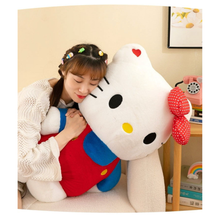 Cargar imagen en el visor de la galería, Peluche Kitty con B raga Roja - 116756 40cm
