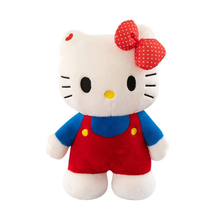 Cargar imagen en el visor de la galería, Peluche Kitty con B raga Roja - 116756 40cm
