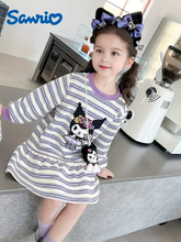 Cargar imagen en el visor de la galería, Vestido Kuromi Manga Larga - 117233
