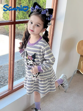 Cargar imagen en el visor de la galería, Vestido Kuromi Manga Larga - 117233
