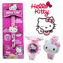 Cargar imagen en el visor de la galería, Reloj Kitty con Luz y Sonido - 117046
