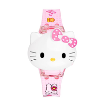 Cargar imagen en el visor de la galería, Reloj Kitty con Luz y Sonido - 117046
