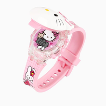 Cargar imagen en el visor de la galería, Reloj Kitty con Luz y Sonido - 117046
