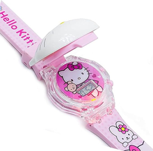 Cargar imagen en el visor de la galería, Reloj Kitty con Luz y Sonido - 117046
