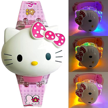 Cargar imagen en el visor de la galería, Reloj Kitty con Luz y Sonido - 117046
