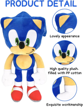 Cargar imagen en el visor de la galería, Peluche Sonic 30cm - 116452
