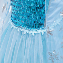 Cargar imagen en el visor de la galería, Disfraz Vestido Frozen Elza Lentejuelas - 114139
