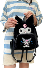 Cargar imagen en el visor de la galería, Morral Kuromi Peluche 25cm - 116261
