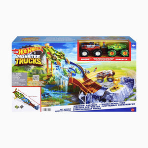 Pista y Carro Hot Wheels Grande Monster Truck Desafio Extremo - 115108