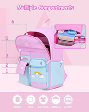 Cargar imagen en el visor de la galería, Morral Bolsillos Arco Iris  38cm - 77085
