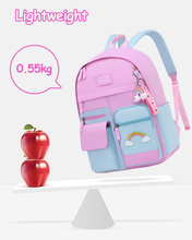 Cargar imagen en el visor de la galería, Morral Bolsillos Arco Iris  38cm - 77085
